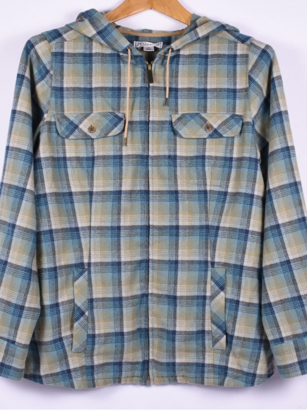 Pendleton Hooded Flannel Jacket